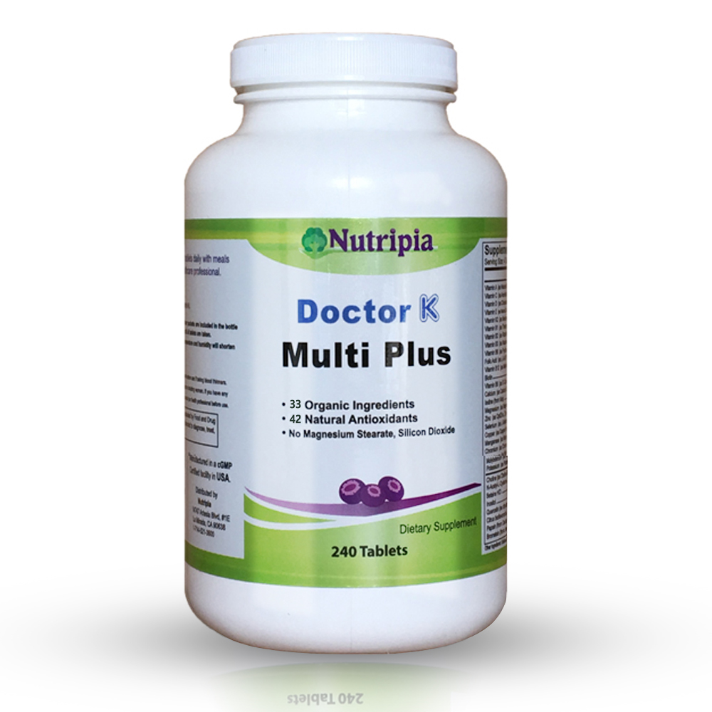 Dr. K Multi Plus - Comprehensive Multivitamin, 240 Tablets