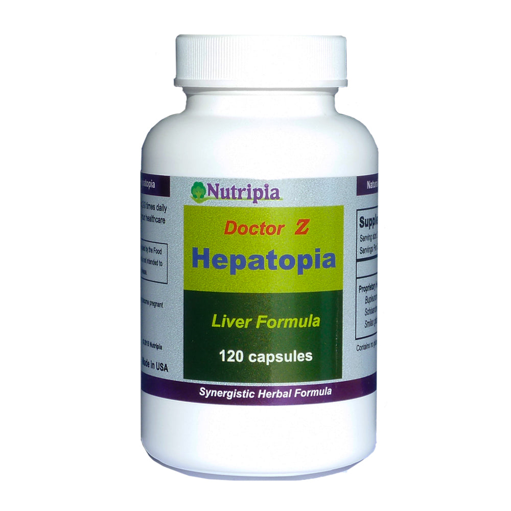 Doctor Z Hepatopia - Comprehensive Liver Support Formula - 120 Capsules