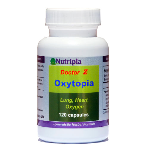 Doctor Z Oxytopia - Lung and Heart Vitality Formula - 120 Capsules