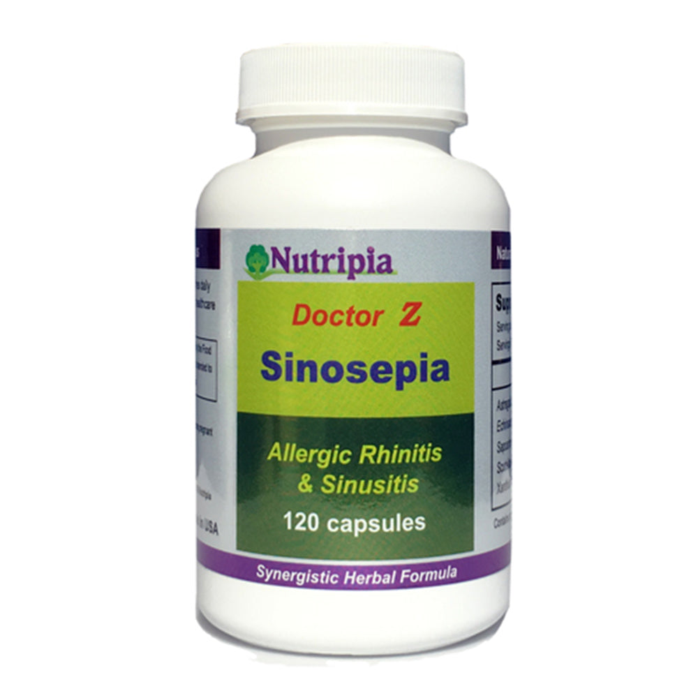 Doctor Z Sinosepia - Allergic Rhinitis & Sinusitis - 120 Capsules