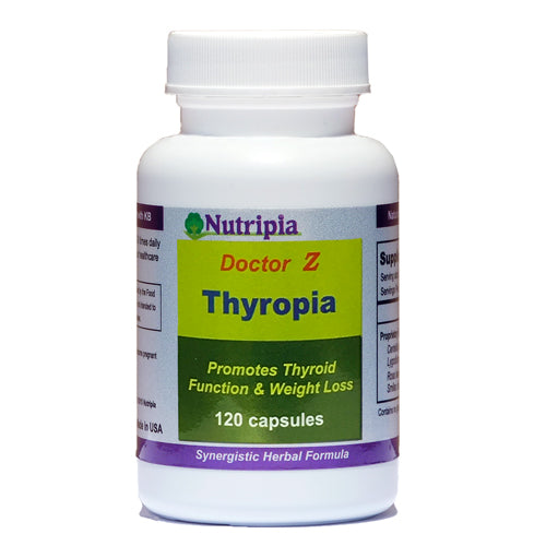 Doctor Z Thyropia - Promotes Thyroid Function & Weight Loss - 120 Capsules