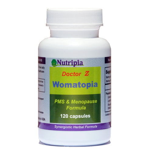 Doctor Z Womatopia - PMS & Menopause Formula - 120 Capsules