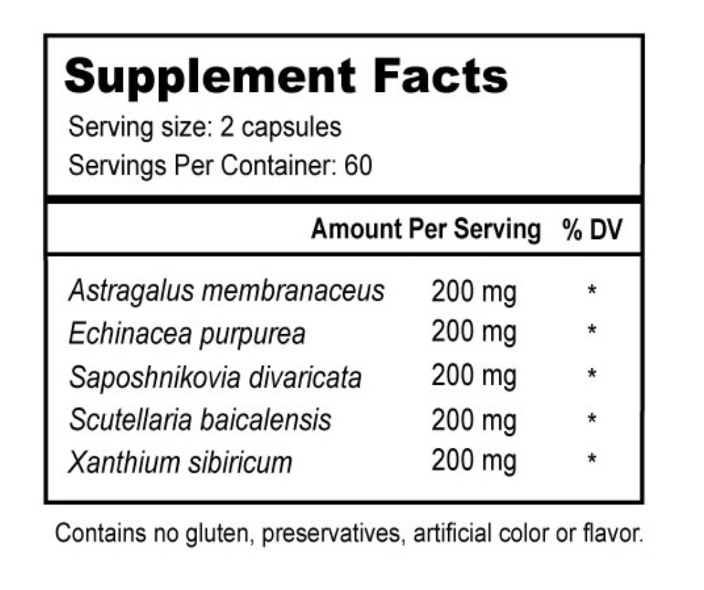 Doctor Z Sinosepia - Allergic Rhinitis & Sinusitis - 120 Capsules