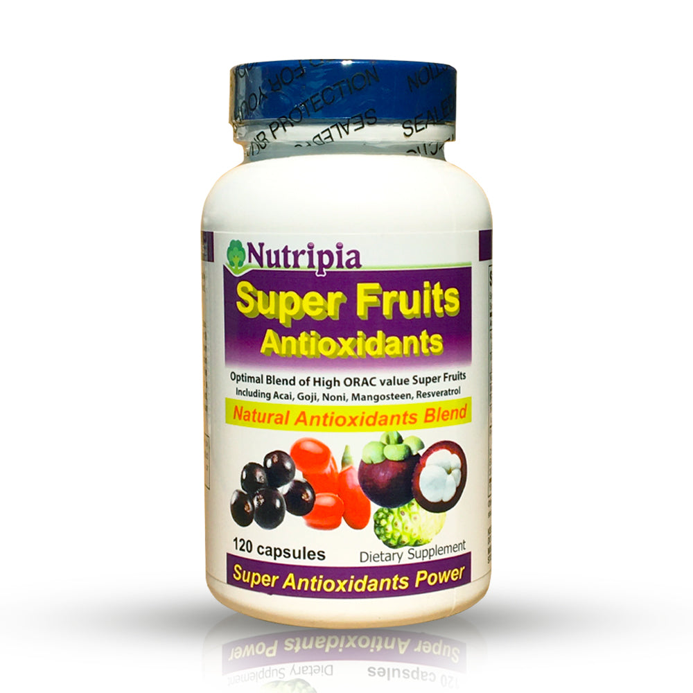 Super Fruits Antioxidants - Powerful Natural Antioxidant Blend - 120 Capsules