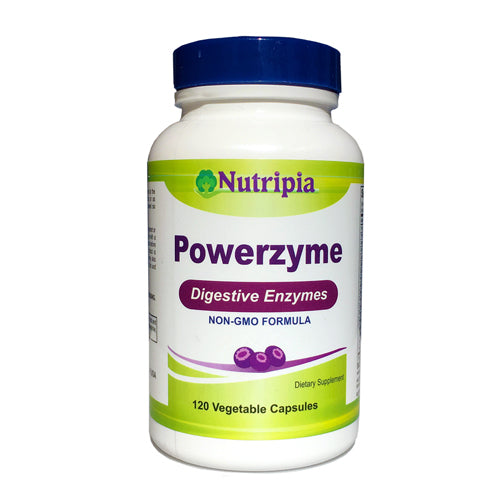 Powerzyme - Advanced Digestive Enzyme Complex - 120 Veggie Capsules